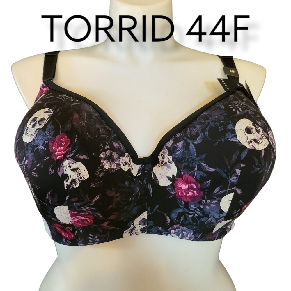 Torrid 44F Lightly Lined Full Coverage Balconette Bra - NWT